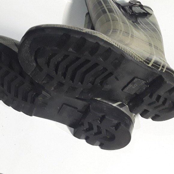 Womens Boots, Rain Boots, Northside LEXI Green/Black Rubber Sz 10 - Picture 6 of 10